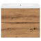vidaXL Sink Cabinet with Built-in Basin Artisan Oak