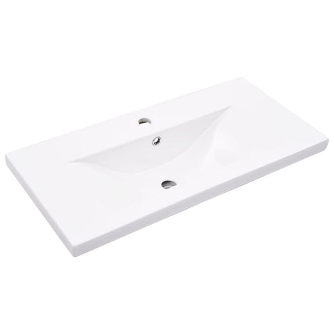 vidaXL Sink Cabinet with Built-in Basin Artisan Oak