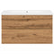 vidaXL Sink Cabinet with Built-in Basin Artisan Oak