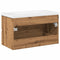 vidaXL Sink Cabinet with Built-in Basin Artisan Oak