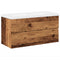 vidaXL Sink Cabinet with Built-in Basin Old Wood