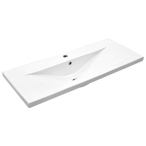 vidaXL Sink Cabinet with Built-in Basin Old Wood