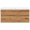 vidaXL Sink Cabinet with Built-in Basin Artisan Oak