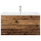 vidaXL Sink Cabinet with Built-in Basin and Faucet Old Wood