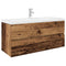 vidaXL Sink Cabinet with Built-in Basin and Faucet Old Wood