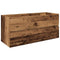 vidaXL Sink Cabinet with Built-in Basin and Faucet Old Wood