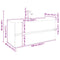 vidaXL Sink Cabinet with Built-in Basin and Faucet Old Wood
