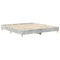 vidaXL Bed Frame without Mattress Concrete Grey 160x200cm Engineered Wood
