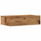 vidaXL Bedside Cabinet Old Wood 60x35 cm Engineered Wood