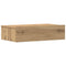 vidaXL Bedside Cabinet Artisan Oak 60x35 cm Engineered Wood