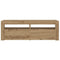 vidaXL Bedside Cabinets 2 pcs with LEDs Artisan Oak 60x35x40 cm