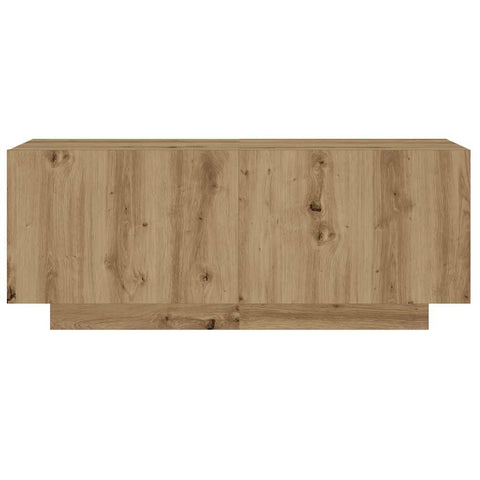 vidaXL Bedside Cabinet Artisan Oak 100x35x40 cm Engineered Wood