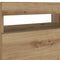 vidaXL Bedside Cabinet with LED Lights Artisan Oak 60x35x40 cm Engineered Wood