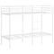 vidaXL Bunk Bed without Mattress White 80x200 cm Steel