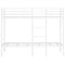 vidaXL Bunk Bed without Mattress White 80x200 cm Steel