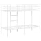 vidaXL Bunk Bed without Mattress White 80x200 cm Steel