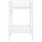 vidaXL Bunk Bed without Mattress White 90x190 cm Single Steel