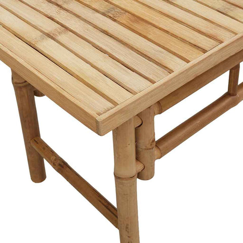 vidaXL Garden Bench 110x38x45 cm Bamboo