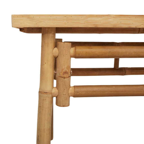 vidaXL Garden Bench 110x38x45 cm Bamboo