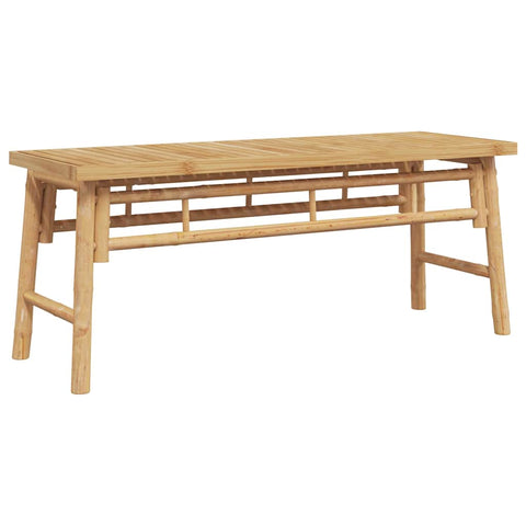 vidaXL Garden Bench 110x38x45 cm Bamboo