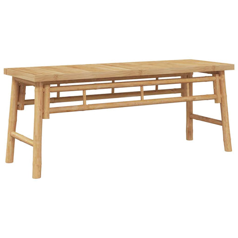 vidaXL Garden Bench 110x38x45 cm Bamboo