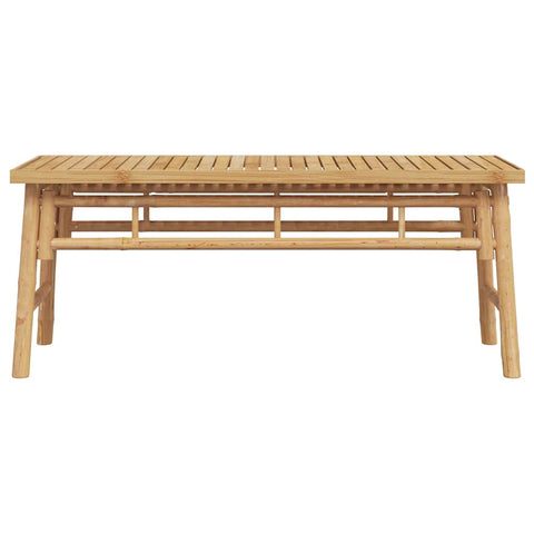 vidaXL Garden Bench 110x38x45 cm Bamboo