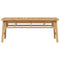 vidaXL Garden Bench 110x38x45 cm Bamboo