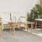 vidaXL Coffee Table Brown 90 x 50 x 43 cm Bamboo
