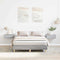 vidaXLBed FrameGrey sonoma 120 x 190 cm Engineered wood