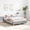 vidaXLBed FrameGrey sonoma 120 x 190 cm Engineered wood