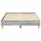 vidaXLBed FrameGrey sonoma 120 x 190 cm Engineered wood