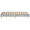 vidaXLBed FrameGrey sonoma 120 x 190 cm Engineered wood
