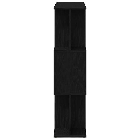 vidaXL Bookcase Black Oak 80x24x96 cm Engineered Wood