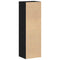 vidaXL Bookcase Black Oak 36x30x114 cm Engineered Wood