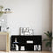 vidaXL Bookcase Black Oak 66x30x130 cm Engineered Wood