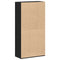 vidaXL Bookcase Black Oak 66x30x130 cm Engineered Wood