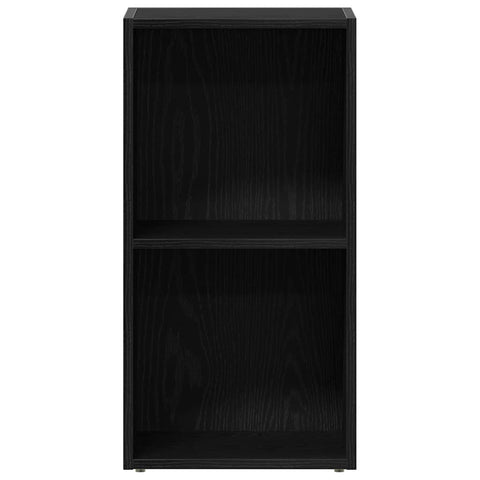 vidaXL LP Storage Box Black Oak 71x34x36 cm Engineered Wood