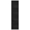 vidaXL Bookshelf Black Oak 36x30x143 cm Engineered Wood