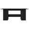vidaXL Dining Table Black Oak 180x90x76 cm Engineered Wood