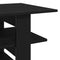 vidaXL Coffee Table Black oak 102 x 55 x 42 cm Engineered wood