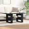 vidaXL Coffee Table Black oak 102 x 55 x 42 cm Engineered wood