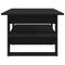 vidaXL Coffee Table Black oak 102 x 55 x 42 cm Engineered wood