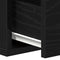vidaXL Wall Cabinet Black oak 60 x 26 x 18.5 cm Engineered Wood