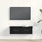 vidaXL Wall Cabinet Black oak 60 x 26 x 18.5 cm Engineered Wood