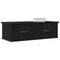 vidaXL Wall Cabinet Black oak 60 x 26 x 18.5 cm Engineered Wood
