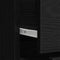 vidaXL Wardrobe with Drawer Black oak 80 x 52 x 180 cm Engineered wood