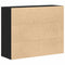 vidaXL Sideboard Black Oak 88x30x70 cm Engineered Wood