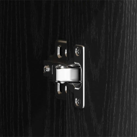 vidaXL Sideboard Black Oak 91x28x75 cm Engineered Wood