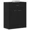 vidaXL Sideboard with Drawer Black 60 x 30 x 75 cm Engineered wood
