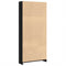 vidaXL Bookcase Black Oak 80x24x176 cm Engineered Wood